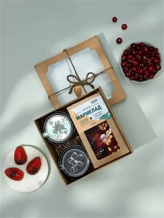 Подарочный набор «С клюквой» Подарочный набор «С клюквой»