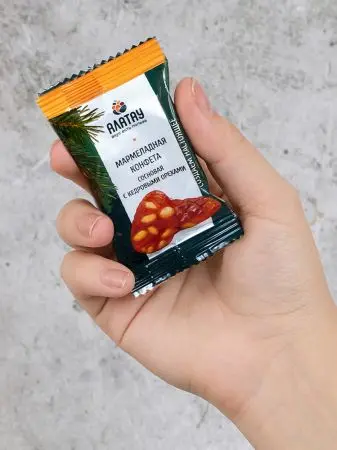 Мармелад сосновый с Кедровыми орешками, 1 кг Мармелад сосновый с Кедровыми орешками, 1 кг